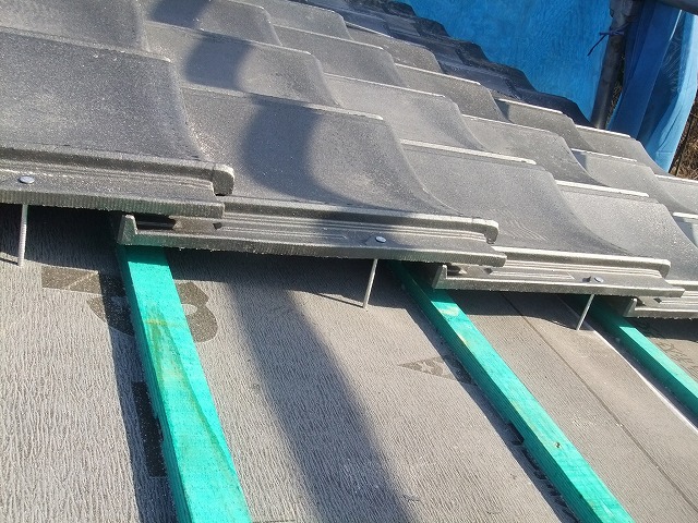 ルーガ設置の様子